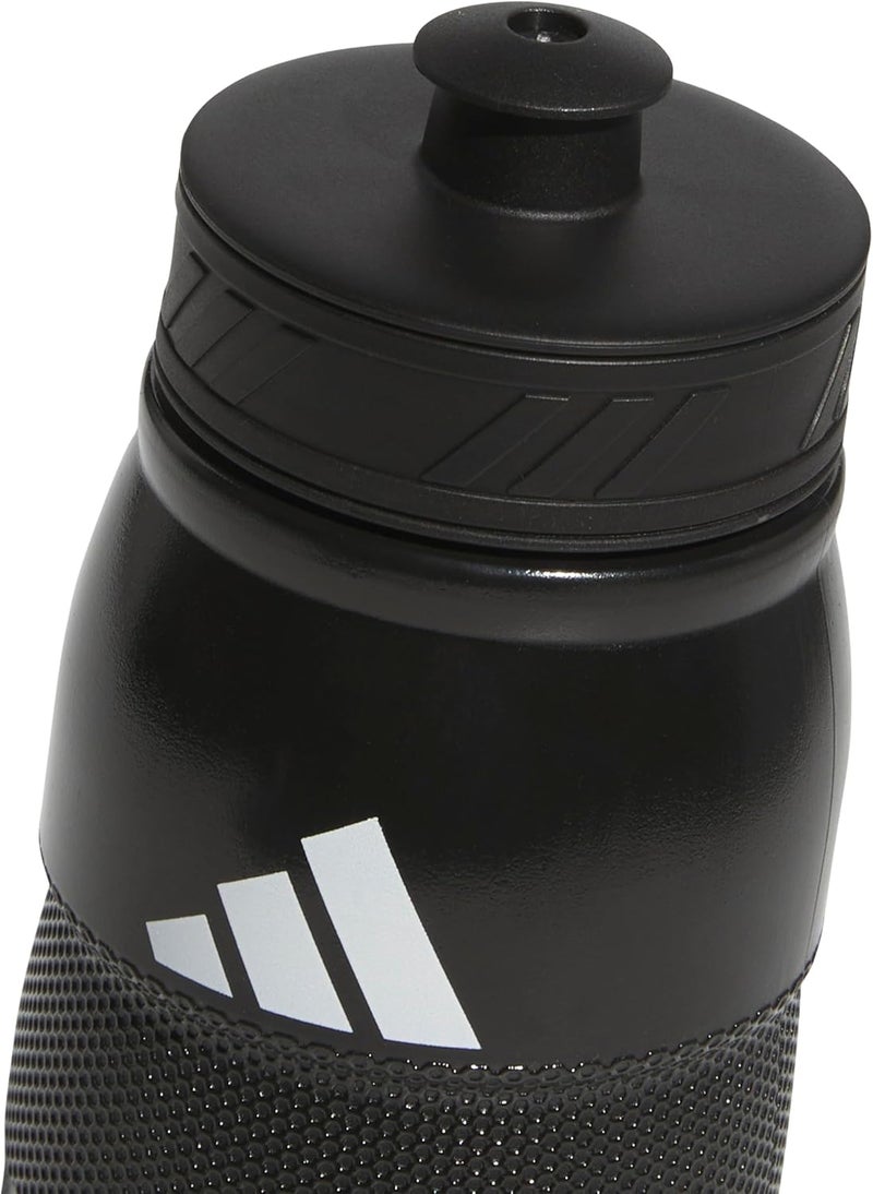 adidas 750 ML 28 oz Stadium Refillable Plastic Sport Water Bottle BlackWhiteBlack2 One Size - Image 4