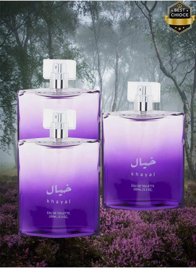 خيال 3 قطع عطر خيال للنساء 100 مل  - Image 1