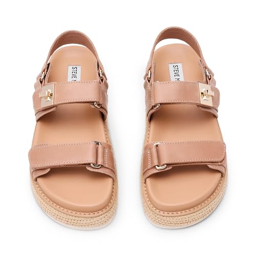 Steve Madden Women's Bigmona, Natural Leather, 10 - Image 4