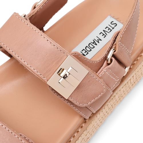 Steve Madden Women's Bigmona, Natural Leather, 10 - Image 5