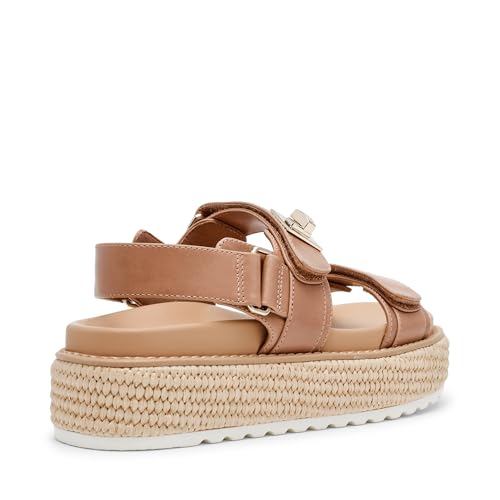 Steve Madden Women's Bigmona, Natural Leather, 10 - Image 2