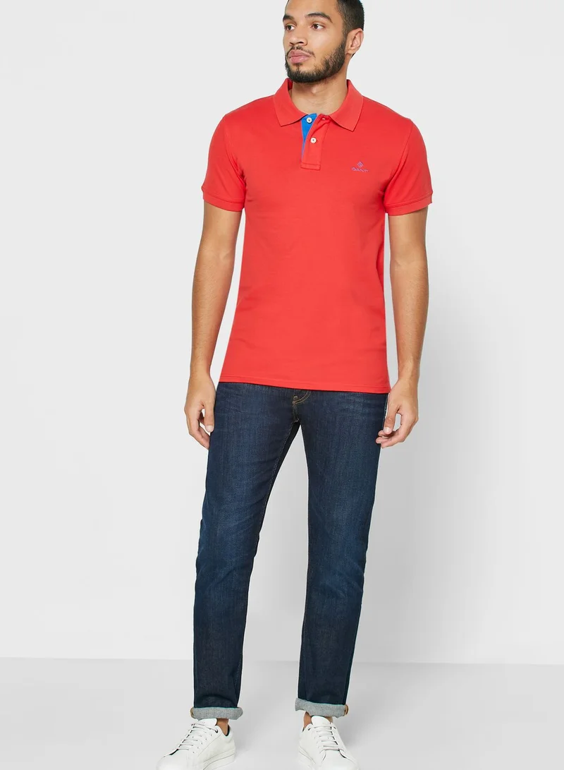 GANT Chest Logo Polo