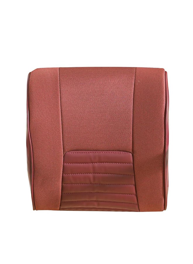 The White Willow Back Support for Office Chair Cushion-Memory Foam Car Seat Back Rest Cushion for Driving-Lumbar Back Support Cushion for Back Pain-BackRest Cushion-Chair Back Pillow-Berry-King  - Image 1