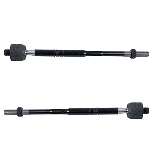 TRQ Front Inner Tie Rod Set Compatible with 2010-2016 Cadillac SRX - Image 1