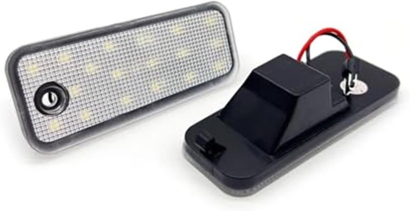 Wivplex 2Pcs White License Plate Light for Hyundai Grand Santa - Image 5