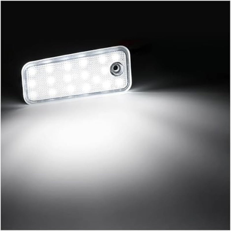 Wivplex 2Pcs White License Plate Light for Hyundai Grand Santa - Image 2