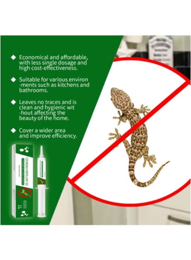 جيكو جل طارد للحشرات من جيكو، طارد للسحالي، طارد للحشرات أثناء التخييم، رائحة 10 جرام - Image 2