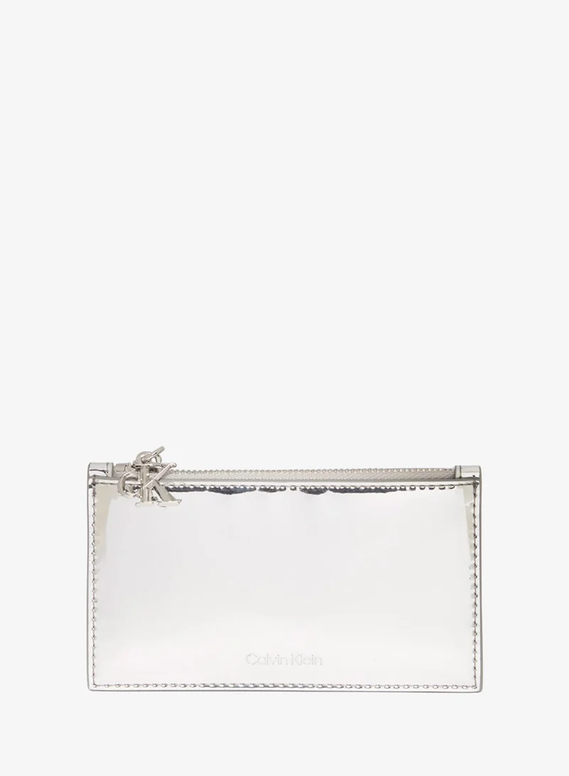 CALVIN KLEIN Metallic 6Cc Zip Cardcase