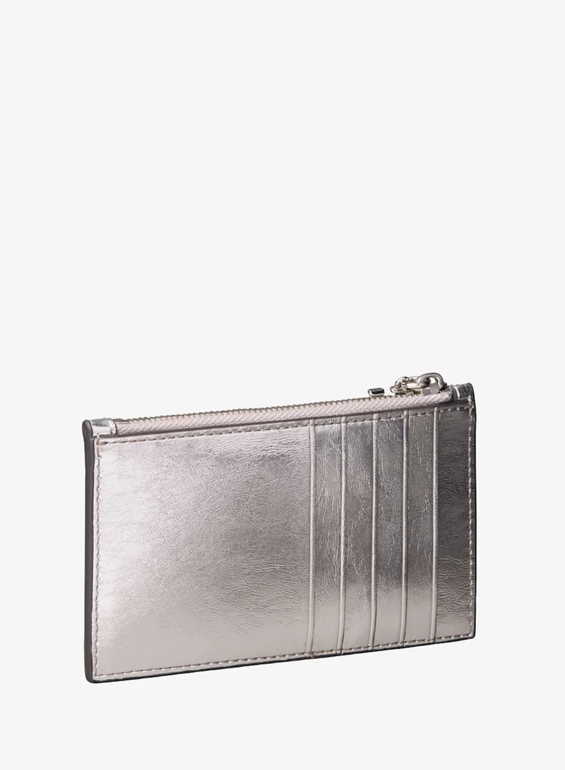 CALVIN KLEIN Metallic 6Cc Zip Cardcase