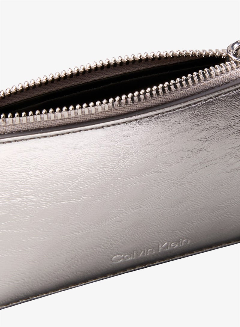 CALVIN KLEIN Quilted Emblem Logo Mini Bag - Image 4