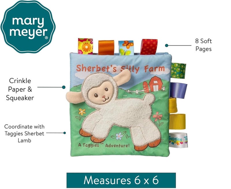 Mary Meyer Taggies Sherbet Lamb Soft Book - Image 5