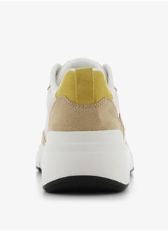 SJ Women's Colourblock Sneakers with Lace-Up Closure  - Image 3