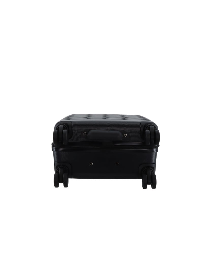 Discovery Reptile ABS Hardshell Small Cabin Carry-On Luggage Black, Durable Lightweight Suitcase, 4 Double Wheel With TSA Lock Trolley Bag (20 Inch). - pzsku/ZDF9838A52A00DA392D93Z/45/_/1720610414/ab3d5e49-d2af-4828-b6a6-cbb0e153171b