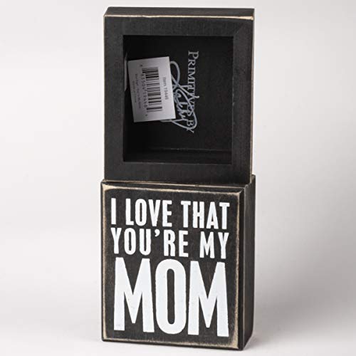 Primitives by Kathy 19446 Classic Box Sign, 3.5 x 4-Inches, You're My Mom - Image 2