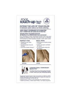 CLAIROL Root Touchup By Nice Easy Permanent Hair Dye 8.5A Medium Champagne Blonde Hair Color Pack Of 1  - Image 3