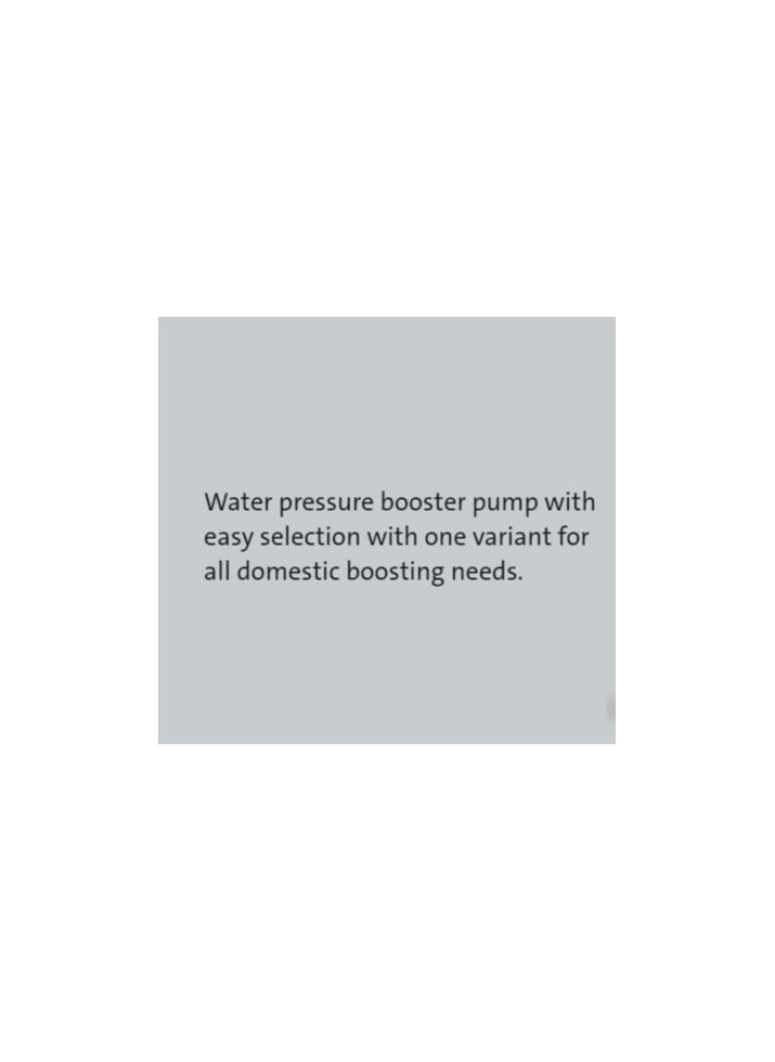 Grundfos - Grundfos SCALA2 Water Booster Pump – Silent, Energy-Efficient, and Compact Design for Consistent Water Pressure – Easy Installation, Perfect for Residential Use - Image 1