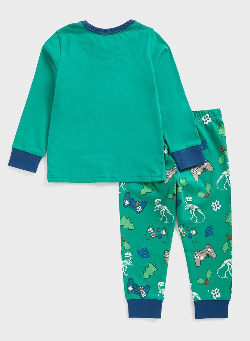 mothercare Kids Aop Sweatshirt & Sweatpants Set