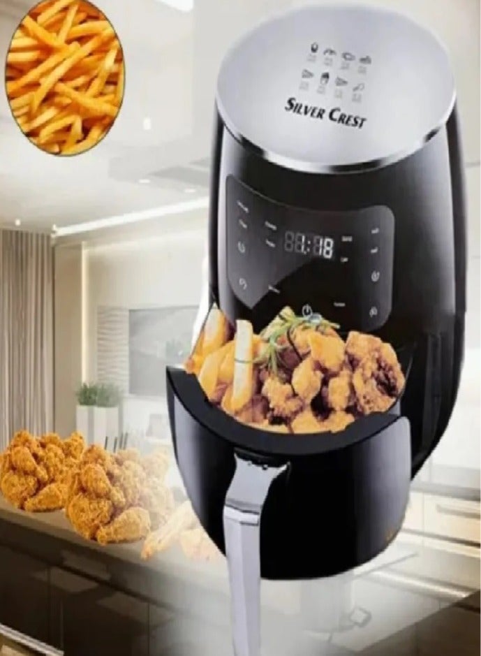 سيلفر كريست قلاية هوائية اير فراير بسعة 6 لتر وقوة 2400 واط - Image 2