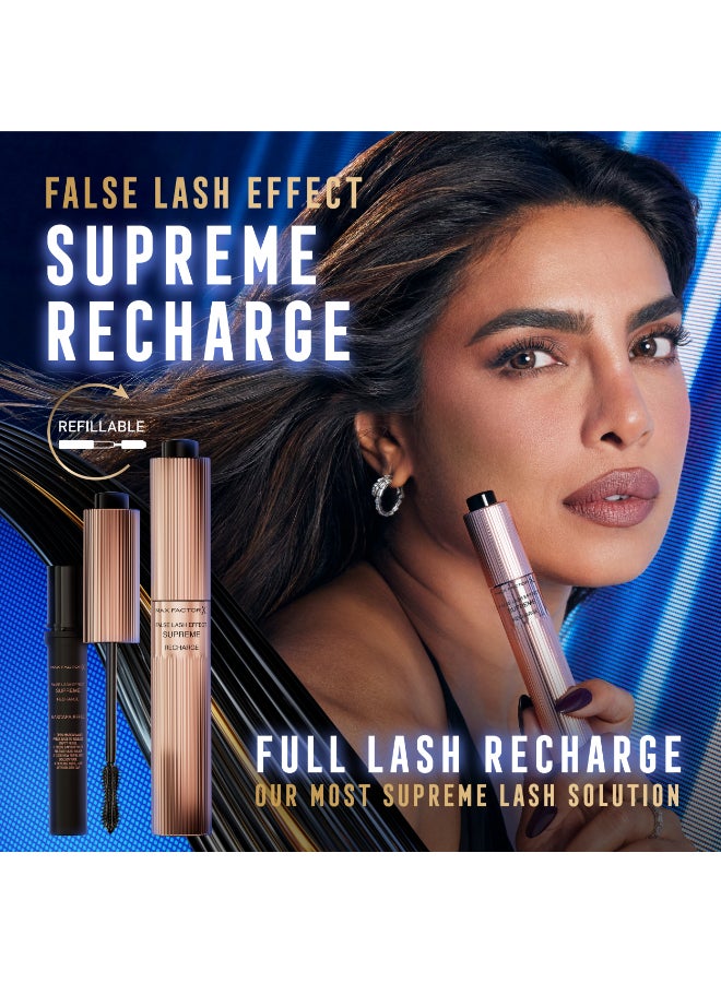 Max Factor False Lash Effect Supreme Recharge Mascara - Black, 8ml - Image 4