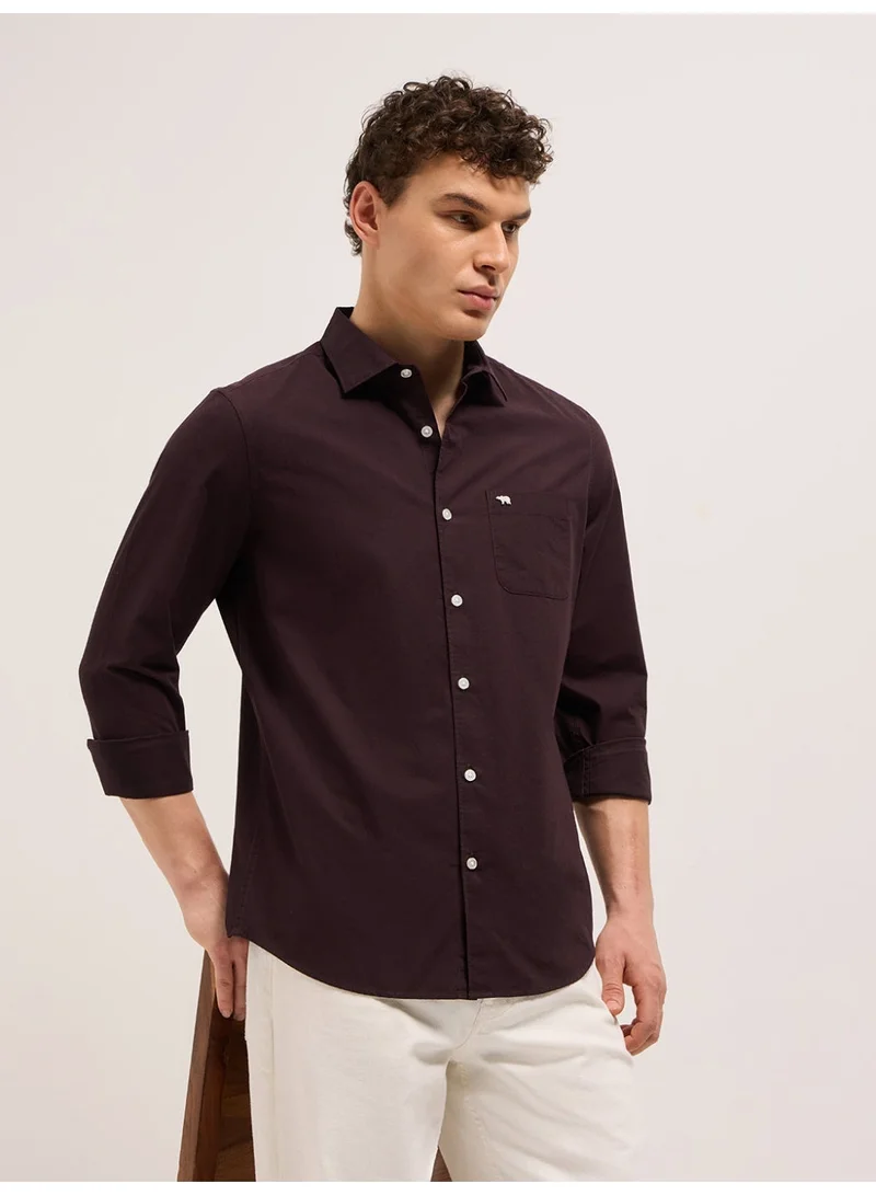 THE BEAR HOUSE Men’s Long Sleeve Shirt – Classic, Comfortable and Stylish Essential for Work, Travel or Casual Outings