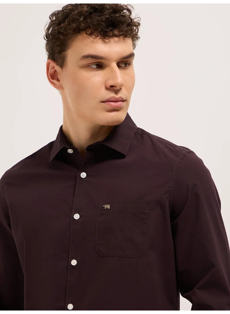 The Bear House  Men’s Long Sleeve Shirt – Classic, Comfortable and Stylish Essential for Work, Travel or Casual Outings for Men | Best Price UAE