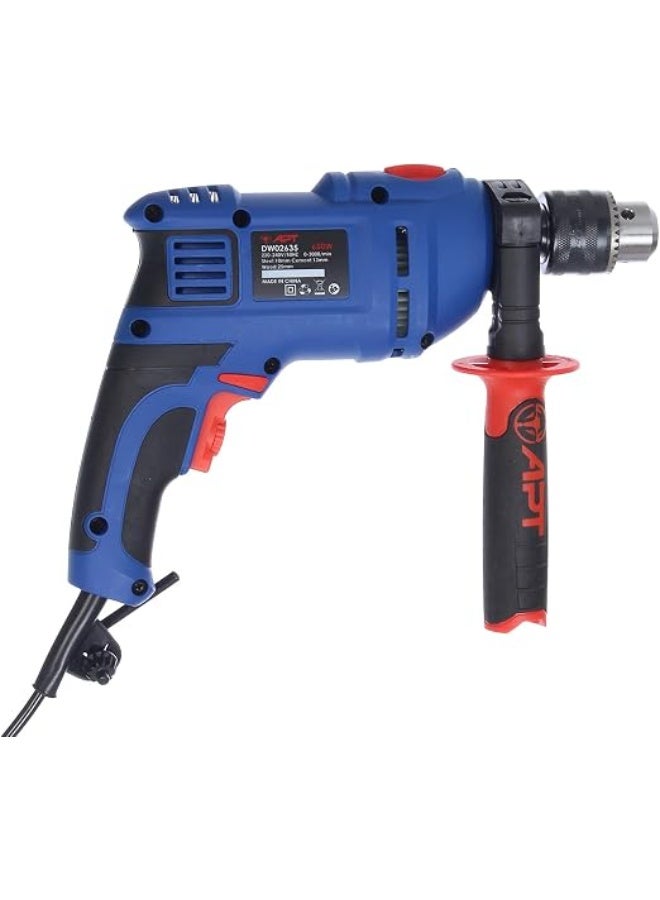 Apt 13mm 650W Hammer Drill - Image 2