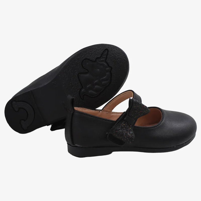 EASY Baby Girls Leather Ballerina Shoes - Image 3