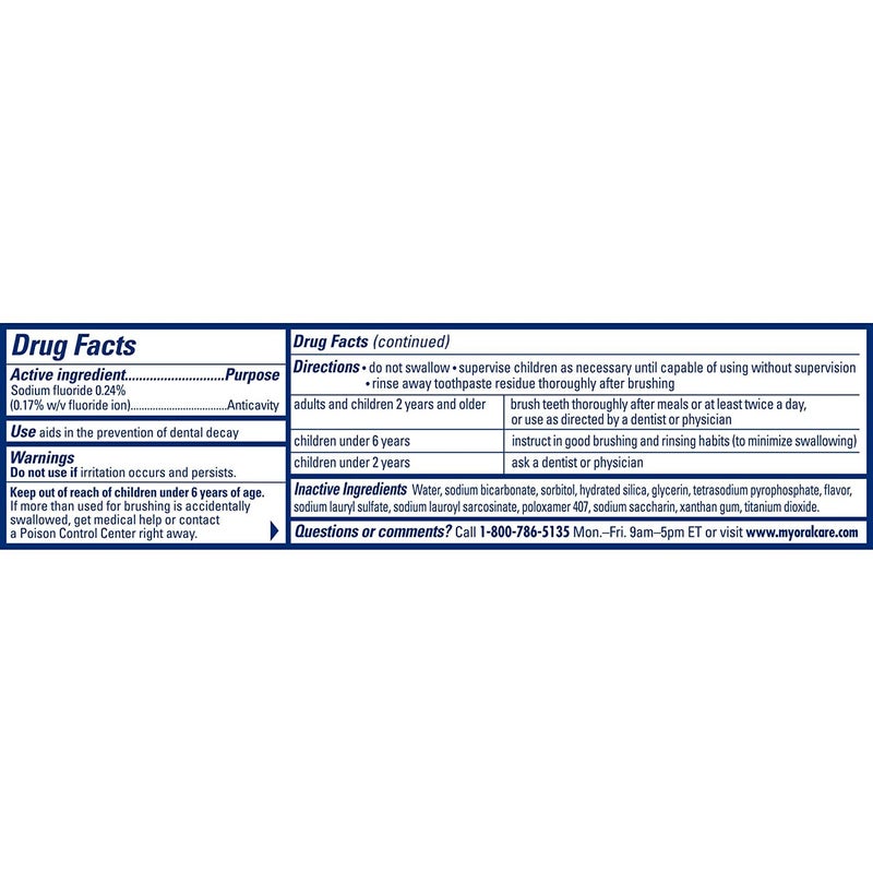 Arm & Hammer Complete Care Stain Defense Fluoride Anticavity Toothpaste, 6 oz (Pack of 6) (Packaging May Vary) (Packaging May Vary) - Image 1