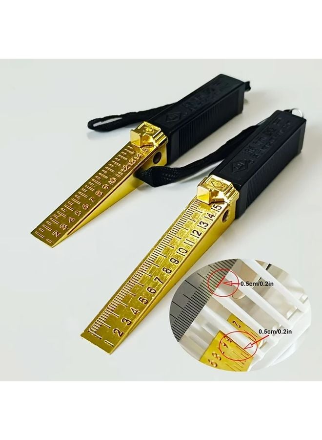 Vernier Gauge Wedge Shape Flatness Measuring Tool 0 5mm Precision Engineering House Testing - Image 2