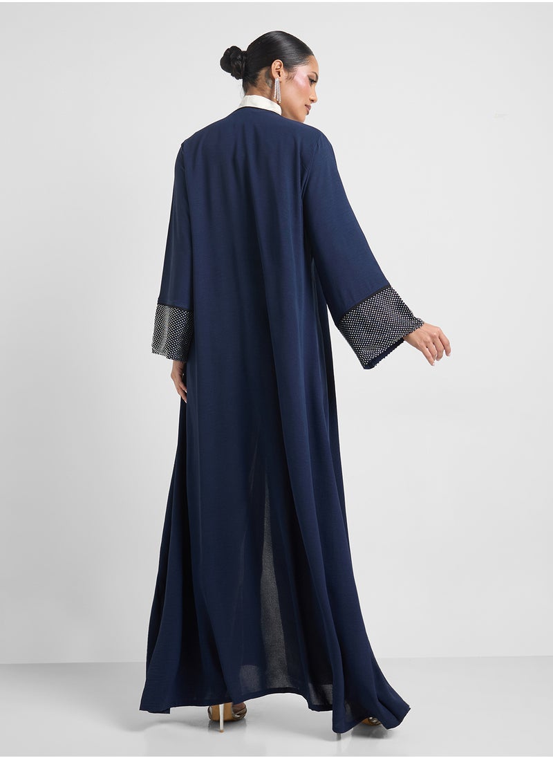 Khizana - Embroidered Abaya With Sheila - Image 1