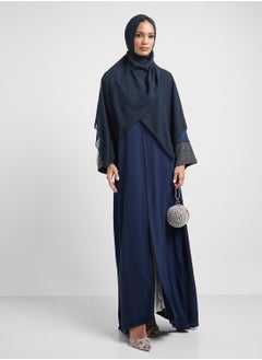 Khizana Embroidered Abaya With Sheila  - Image 5