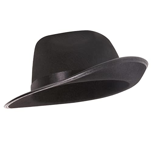 Kangaroo Black Fedora Hat - Unisex Felt Hat for Costume or Everyday Wear - Image 5