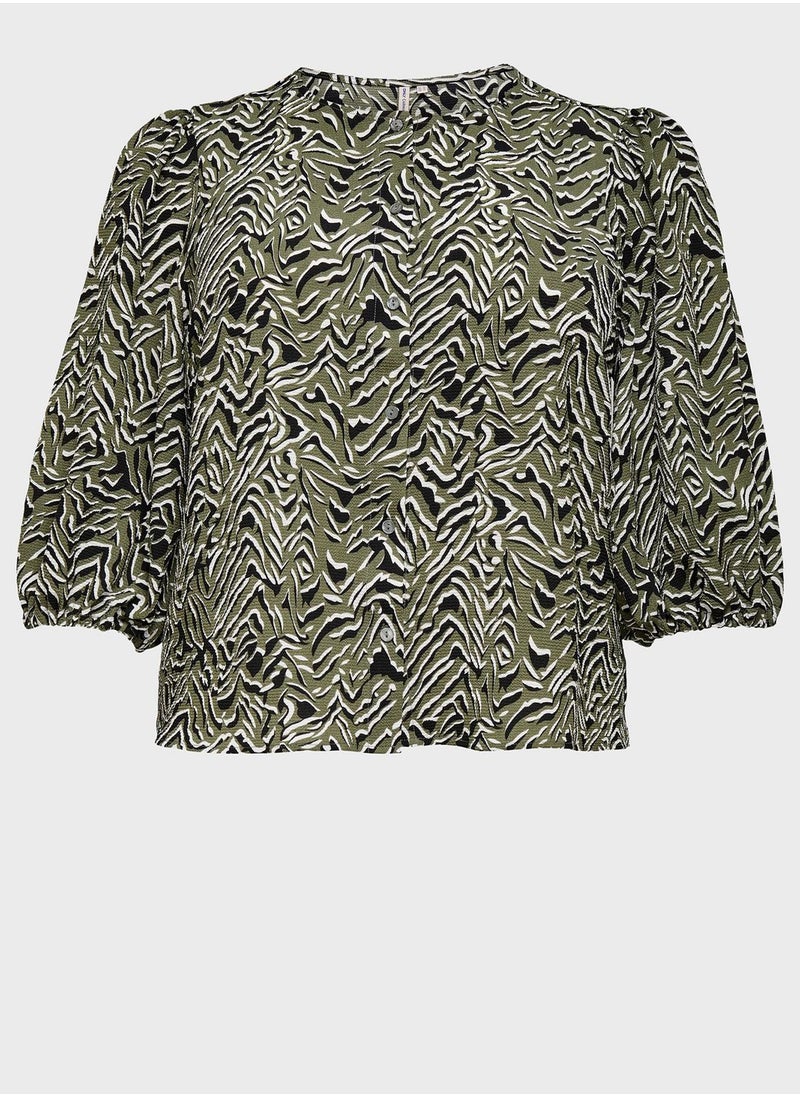 Only Carmakoma Printed Crop Top  - Image 1