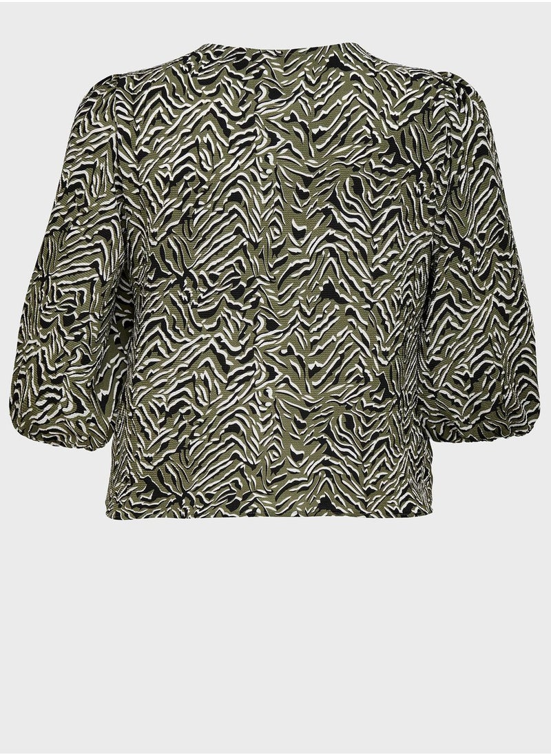 Only Carmakoma Printed Crop Top  - Image 2