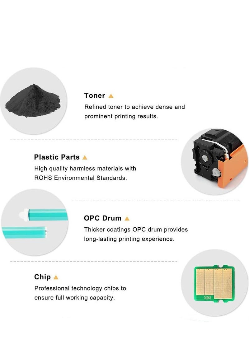 DW Compatible Toner Cartridge Replacement for HP 44A CF244A Work for HP LaserJet Pro M15a M15w M16a M16w MFP M28a M28w M29a M29w Printers,1 pack Black with chip - Image 3