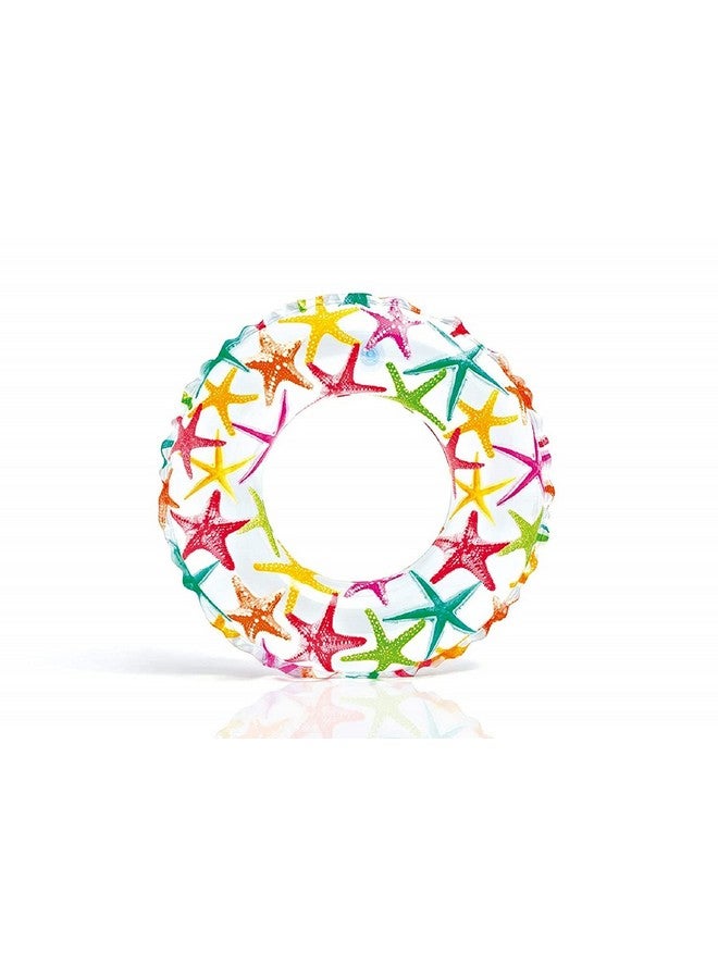 ClearChoice:- Pool Party Swimming Ring Swim Tube for Kids Swimming Learning Ring for Girls and Boys(Multi Color)(6 to 10 Years)(Size - 24inch)(Combo) - Image 2