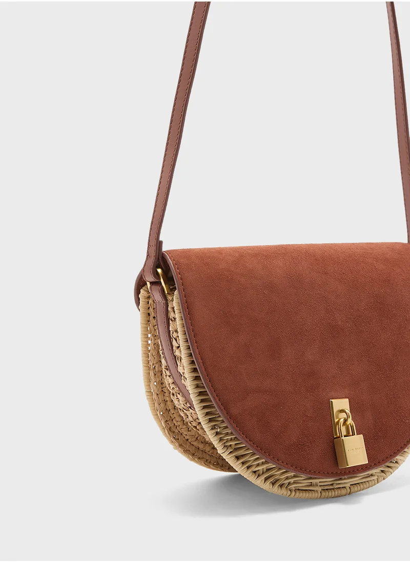 Ted Baker Oxfordd Flap Over Crossbody