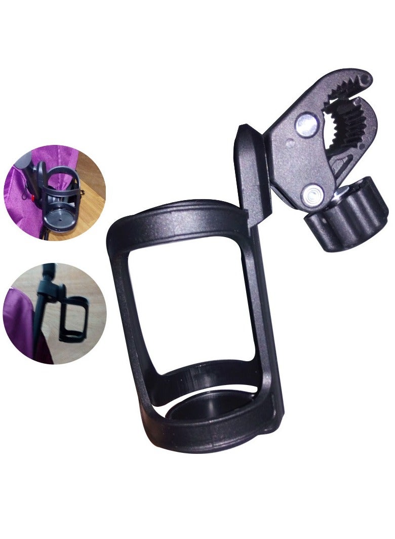 general Stroller Cup Holder, Universal Cup Holder for Stroller, Bike, Wheelchair, Walker, Scooter, - Image 2