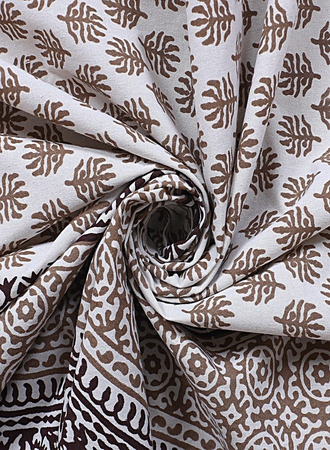 Texstylers Table Cloth | Table Cloth for 6 Seater Dining Table| Dining Table Cover 6 Seater | Table Cover 6 Seater | Dining Table Cover | Rectangle, Cotton,150 cm X 225 cm (Chocolate Brown) - Image 5