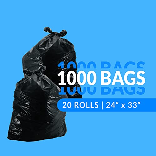 Reli. Reli 13 Gallon Trash Bags 1000 Bags Black Tall Kitchen Strong Garbage - Image 5