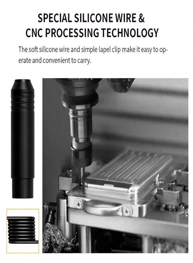 كوميكا ميكروفون COMICA CVM-V02O متعدد الاتجاهات، ميكروفون لافالير، ميكروفون مكثف، قابس XLR، يدعم طاقة فانتوم 48 فولت، متوافق مع كاميرات الفيديو لتسجيل الفيديو - Image 3