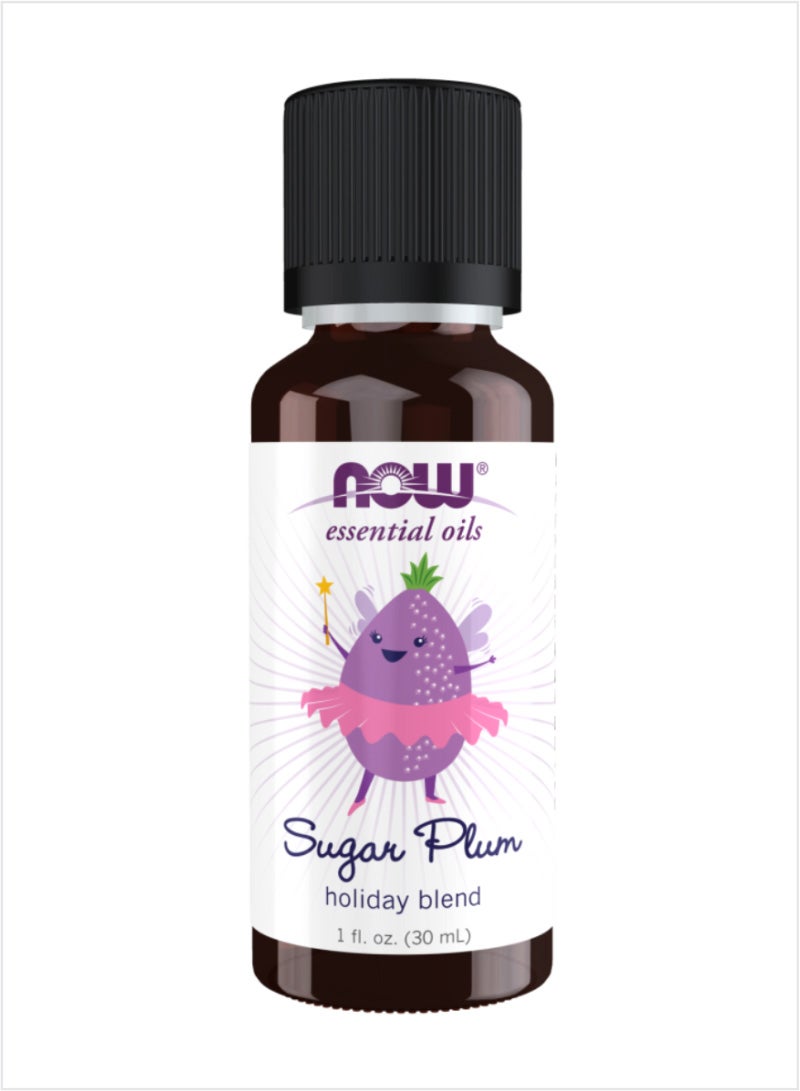 Now Essential Oils Sugar Plum Holiday Blend Oil – 30ml