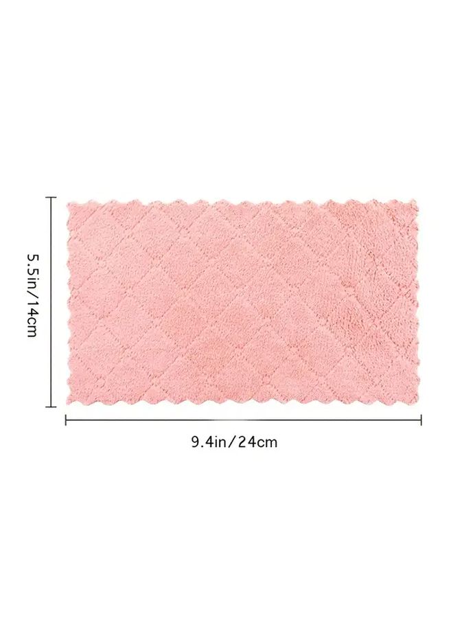 3 Pcs Heavy Duty Reusable Kitchen Cleaning Cloth Set Thick Absorbent Lint Free Dish Towels - Image 4