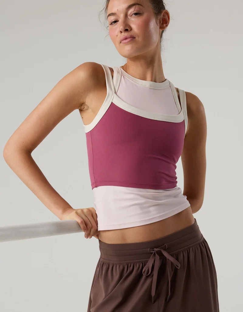 Aerie  Offline By Aerie Real Me Low Key Ringer Longline Sports Bra for Women | Best Price UAE