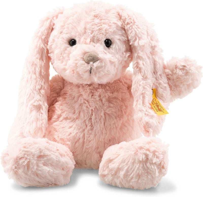 Steiff Tilda Rabbit, Premium Rabbit Stuffed Animal, Rabbit Toys, Stuffed Rabbit, Rabbit Plush, Cute Plushies, Plushy Toy for Girls Boys and Kids, Soft Cuddly Friends (Pink, 12") - Image 1