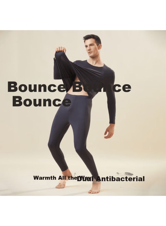 Yangxin Autumn Winter New Warm Set Slim Fit Thermal Lock Cold Protection Couple Base Layer Top And Bottom - Image 5