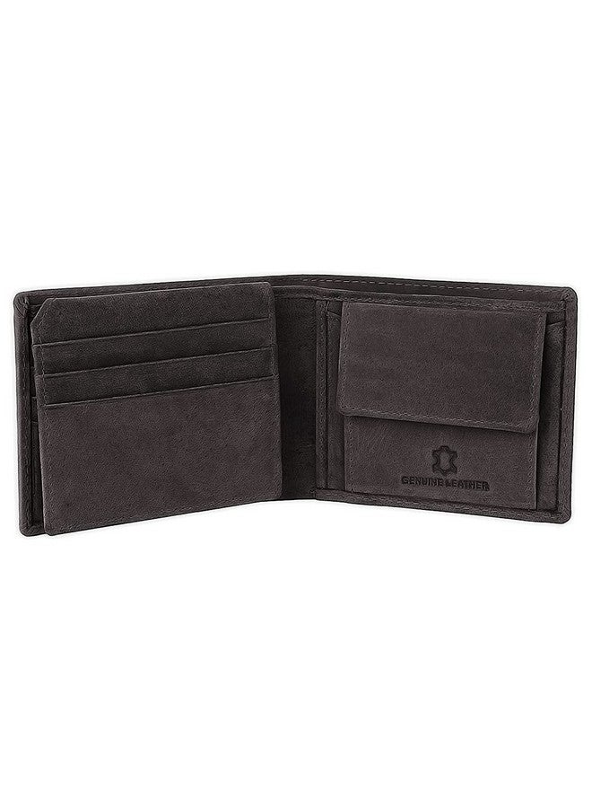 WildHorn¬Æ Bull Hunter Leather Wallet for Men (Grey) - Image 4