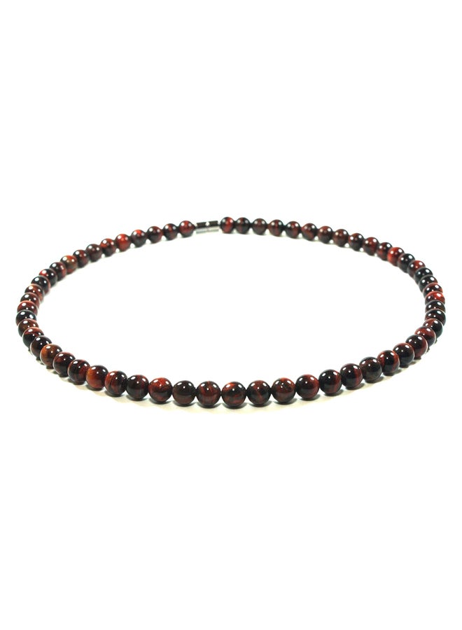 Healing Crystal Necklace, Men's Beaded Necklace Chain  - Image 2