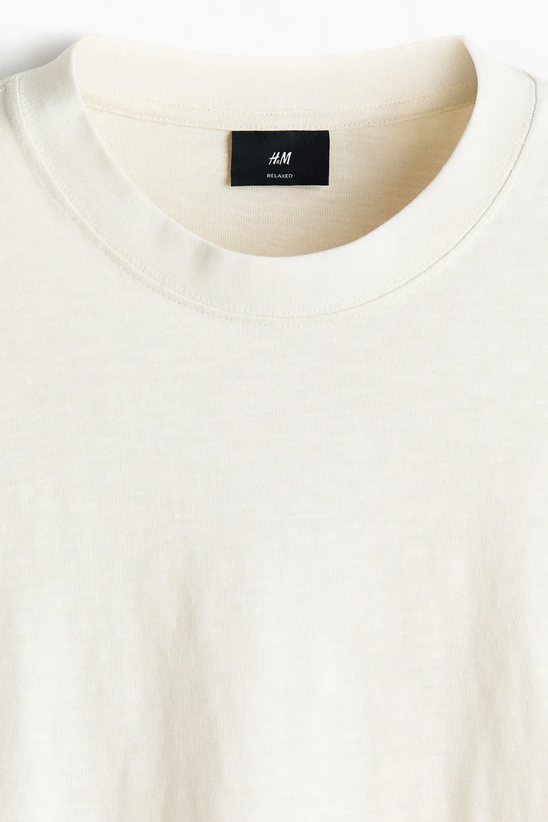 H&m Relaxed Fit Cotton T-shirt