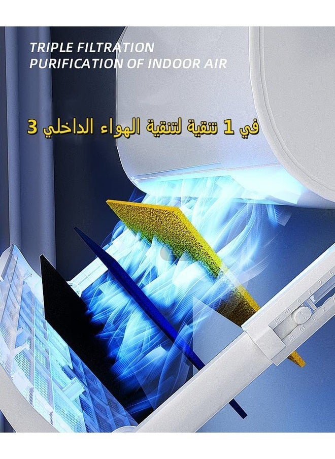 Split AC adjustable flow Deflector,  Air Conditioner Deflector Air Wing Preventing AC from Blowing Directly